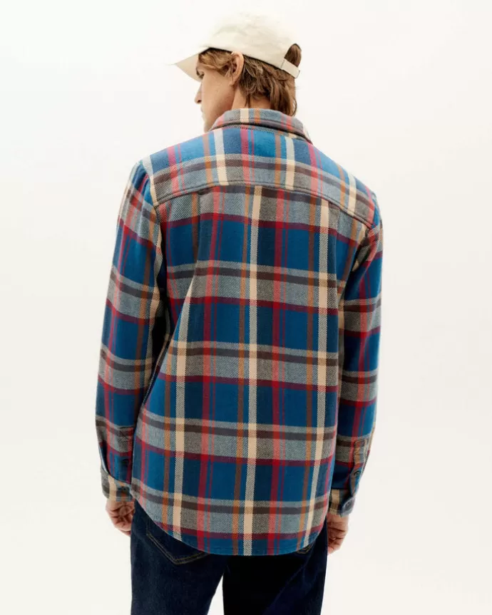 Online Thinking MU Lucas Overshirt Blue Checks