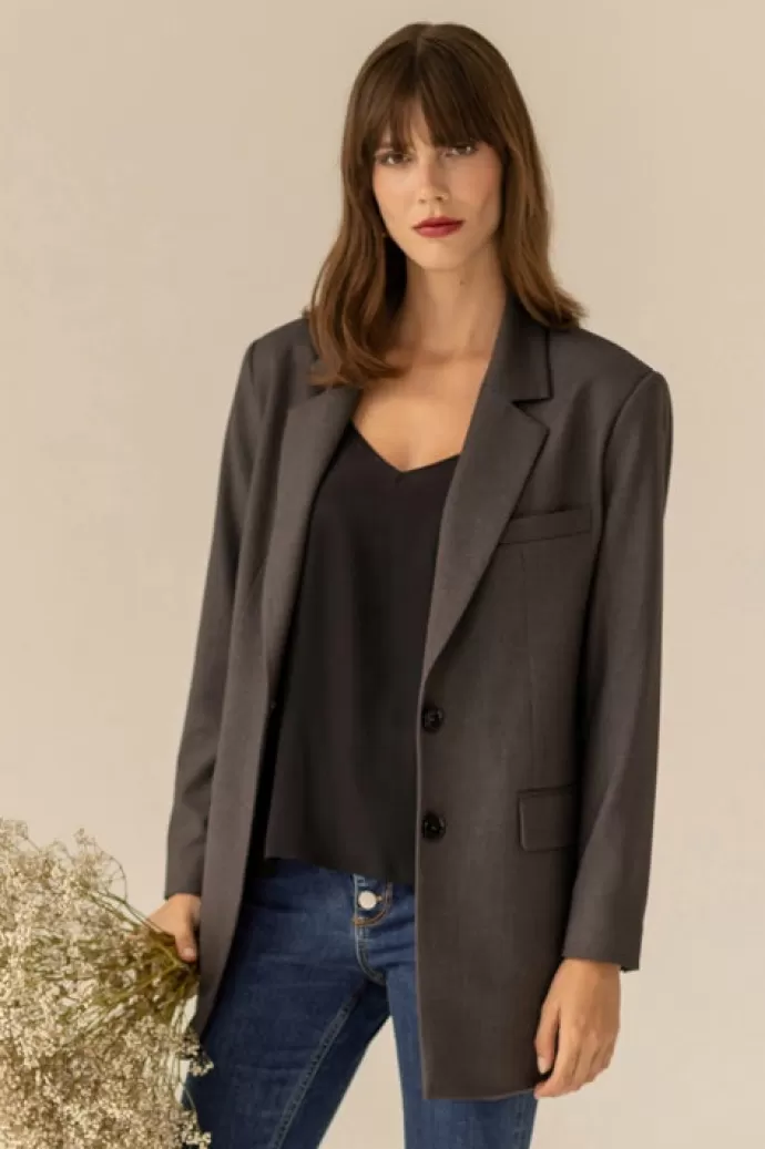 Enteliér Maddison Blazer Dark Grey