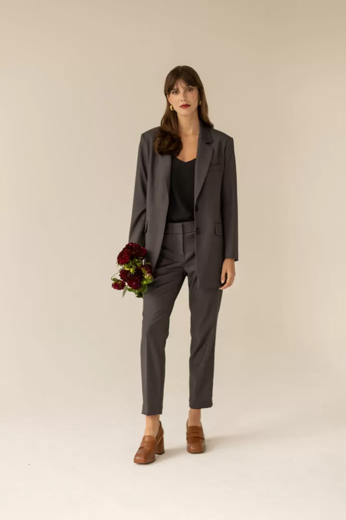 Enteliér Maddison Blazer Dark Grey