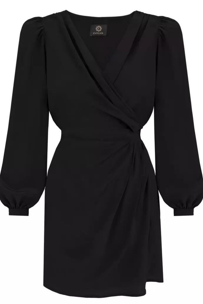 Enteliér Margot Silk Dress Black