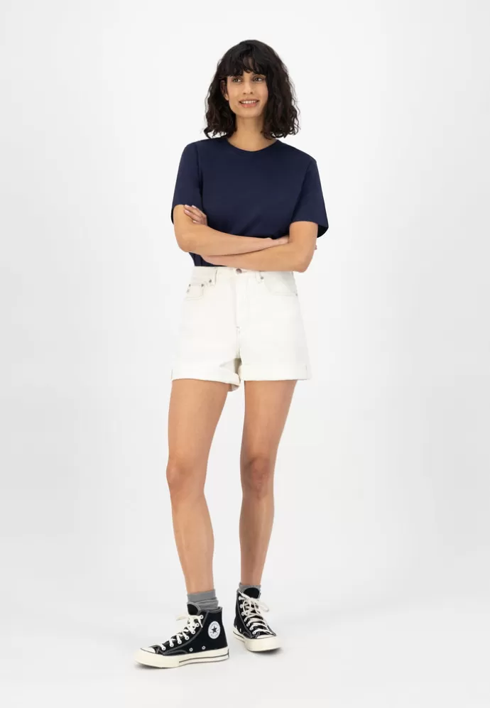 MUD Jeans Marilyn Shortsit Off White