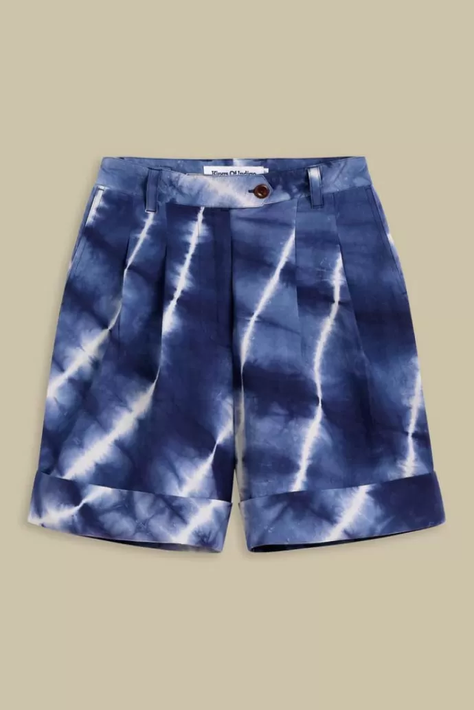 Kings Of Indigo Marisol Shorts Indigo Tie Dye