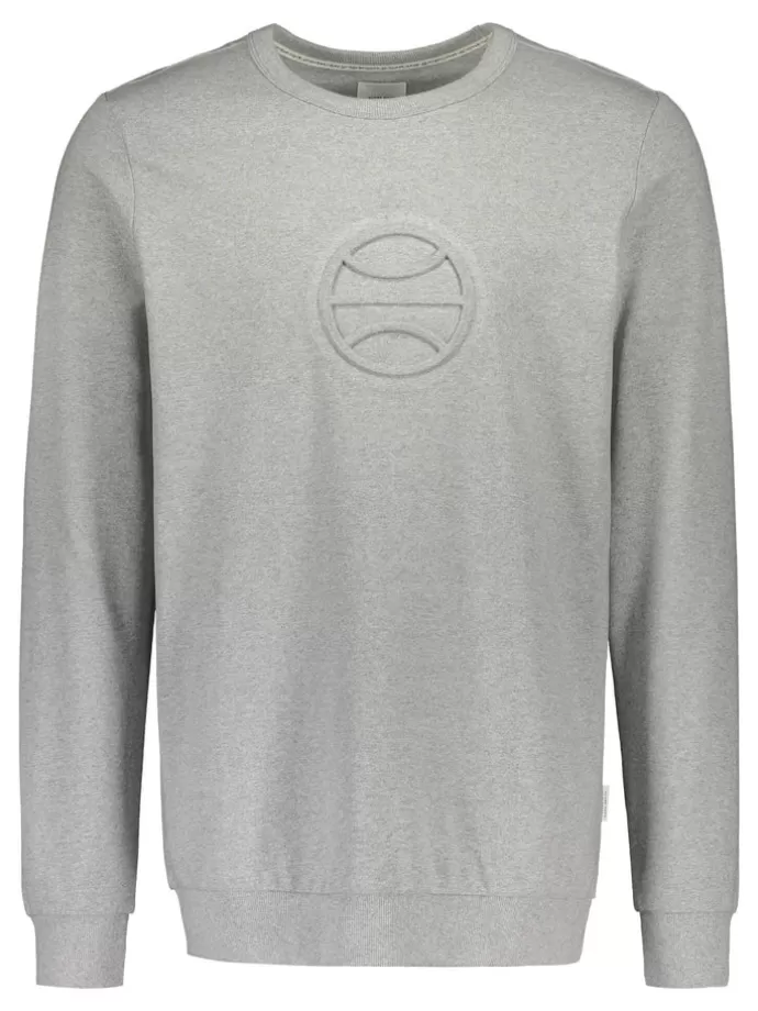 Hot Globe Hope Marmori Sweatshirt Grey Melange