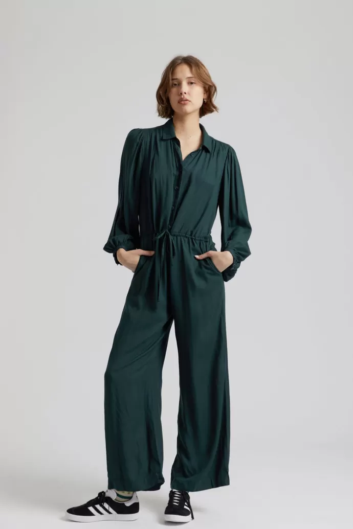 Cheap KOMODO Mars Rayon Jumpsuit Ivy