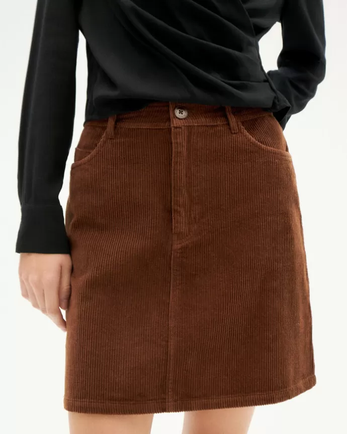 Thinking MU Marsha Skirt Chocolate