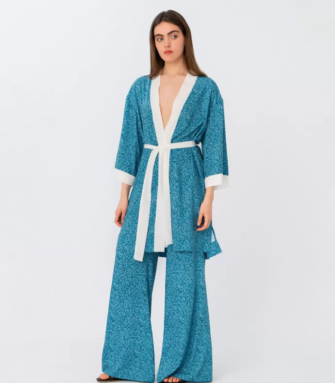 Elizabeth LaGre Melissani Print Kimono