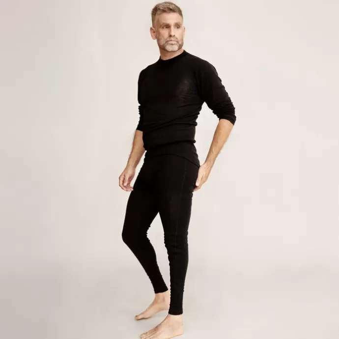 Fashion Tam Silk Men'S Basic Merino Pants