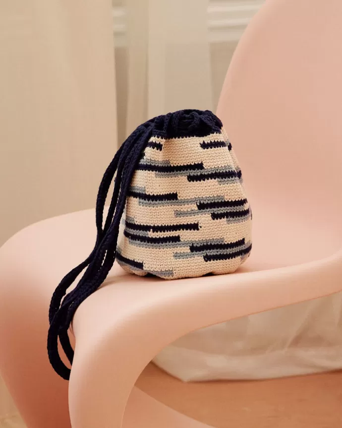 Online THE KNOTTY ONES Menulis Cotton Bag Sky