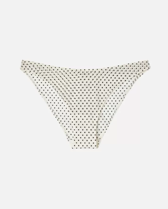 Clearance UNDERSTATEMENT Mesh Bikini Briefs Polka Dots