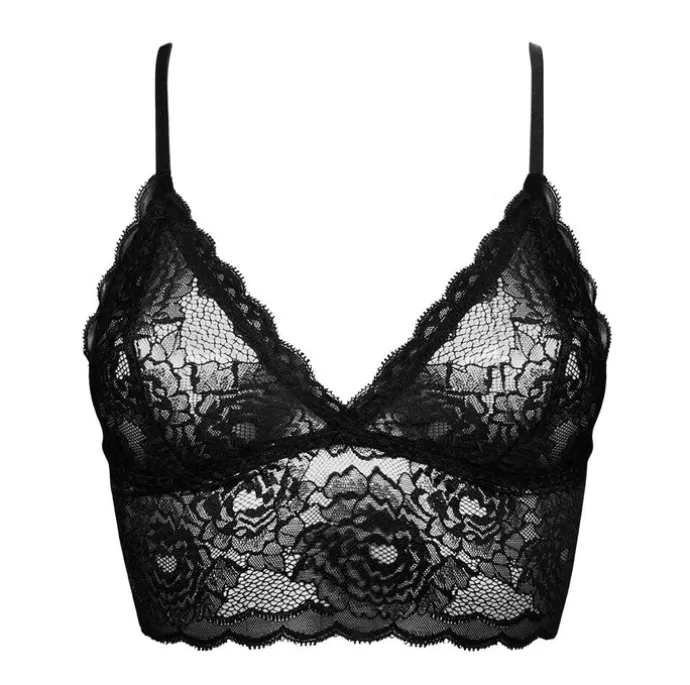 Hot Anekdot Midnight Bloom Longline Bralette