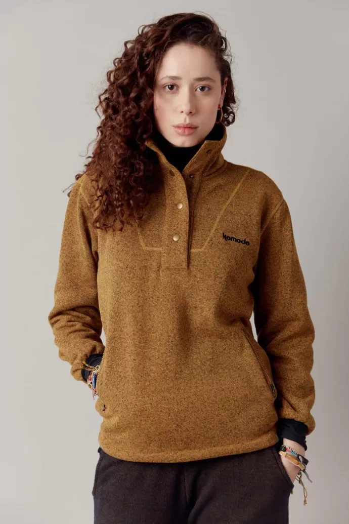 KOMODO Moon Women'S Fleece Mustard