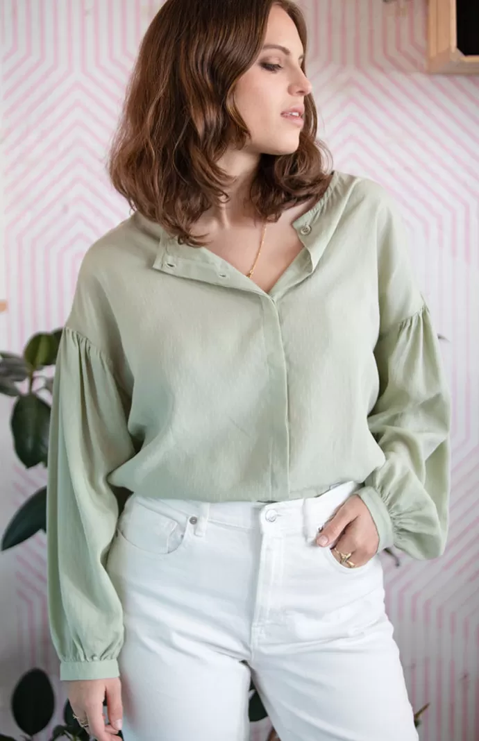 Store Avani Narcisse Blouse Mint Green