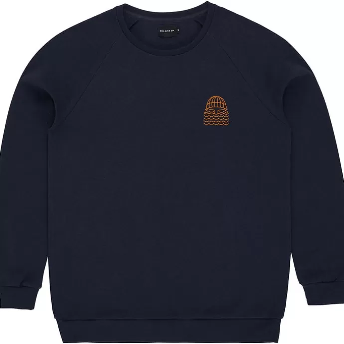 Sale Bask in the Sun Navy Mini To The Sea Collegepaita Tummansininen