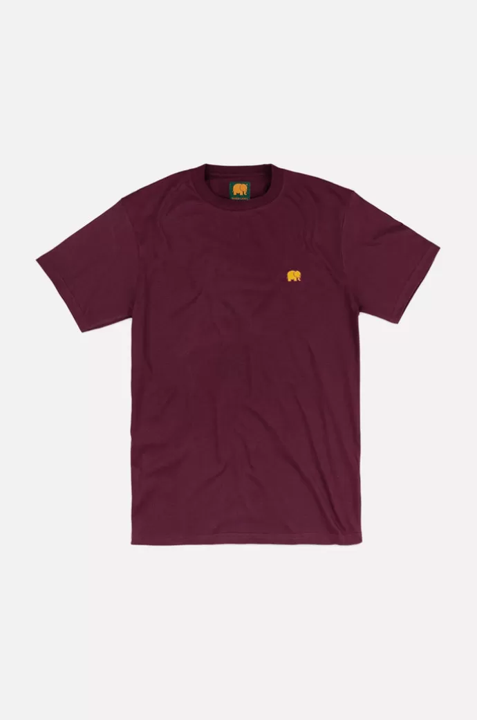 Cheap Trendsplant Orgaaninen Essential T-Paita Burgundi