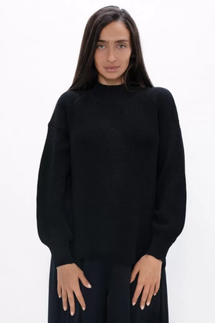 1 People Ottawa Yow High Neck Sweater Licorice