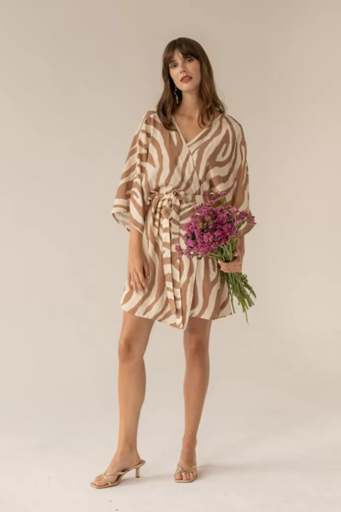 Enteliér Pareo Dress Zebra Caramel