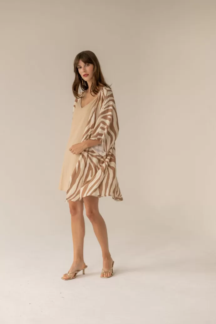 Enteliér Pareo Dress Zebra Caramel