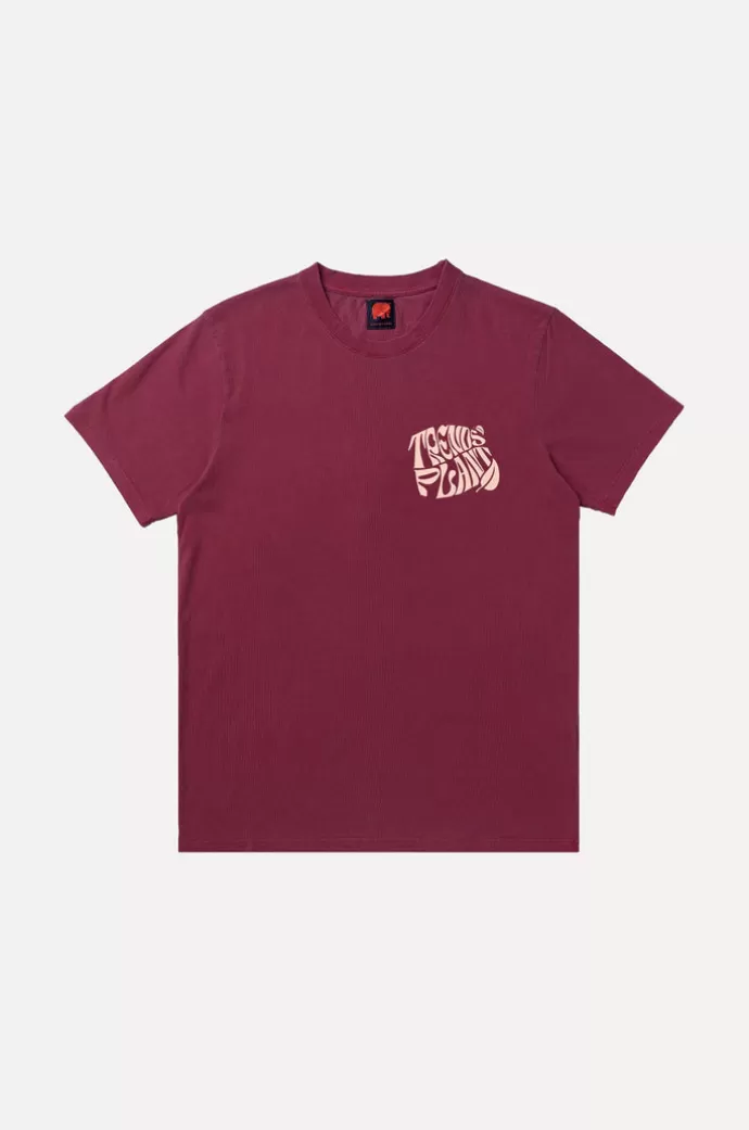 Cheap Trendsplant Prunus Pigment Dyed T-Shirt Cherry Red