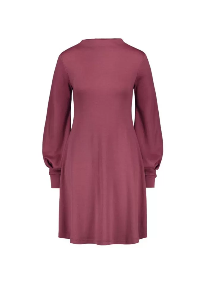 NOUKI Puffi Merino Dress Berry