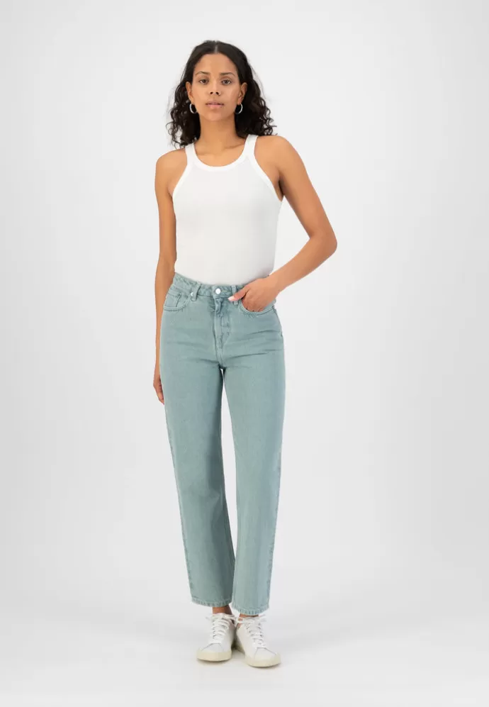 MUD Jeans Relax Rose Cropped Farkut Atlantic