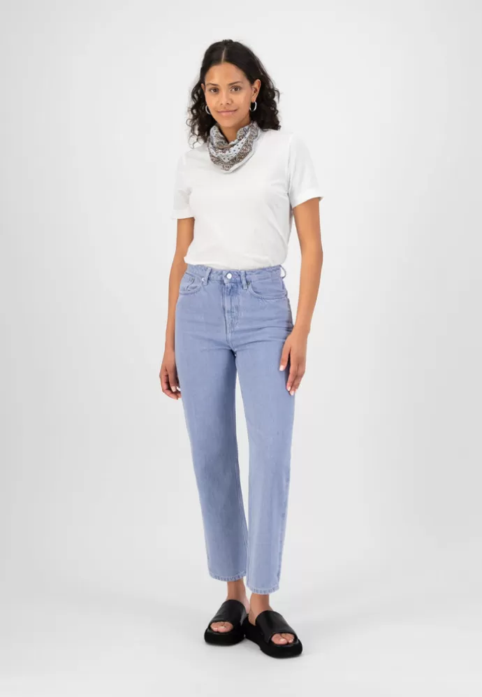 MUD Jeans Relax Rose Cropped Farkut Lavender