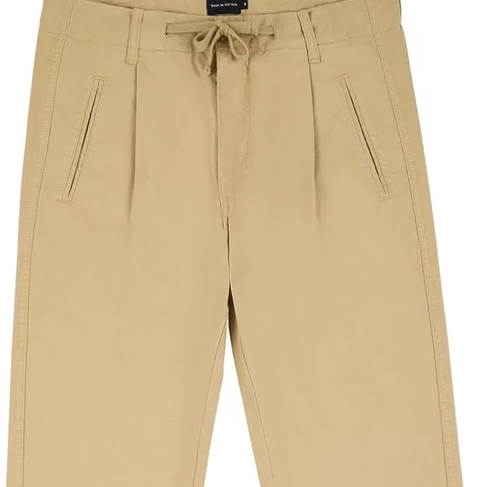 Discount Bask in the Sun Sand Euken Housut Beige