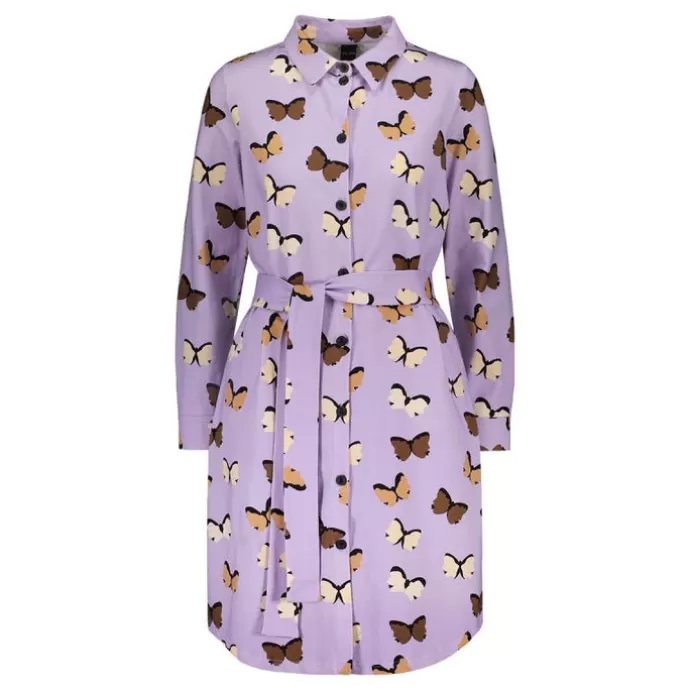 YO ZEN Shirt Dress Butterfly