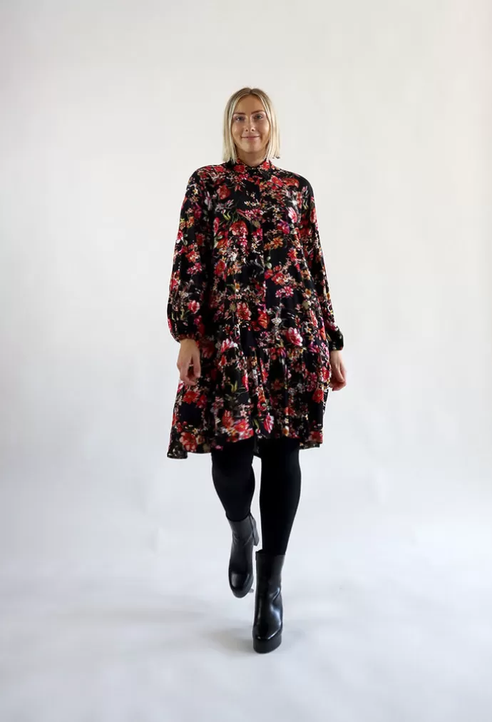 Miia Halmesmaa Shirt Dress Flower Garden