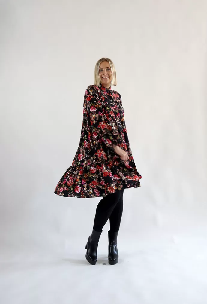 Miia Halmesmaa Shirt Dress Flower Garden