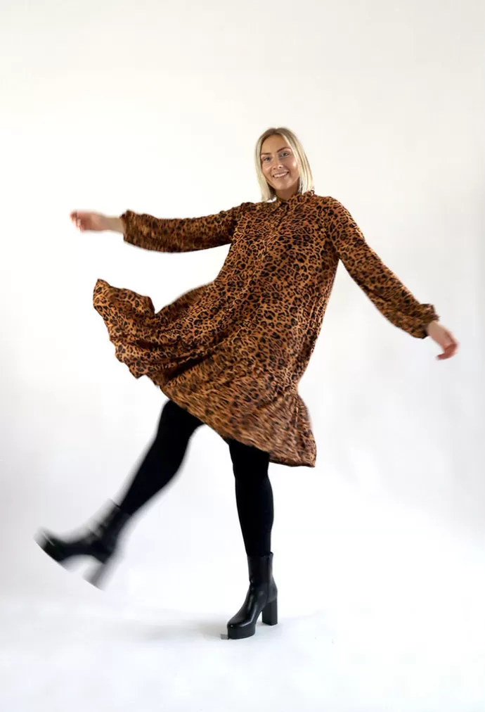 Miia Halmesmaa Shirt Dress Leopard