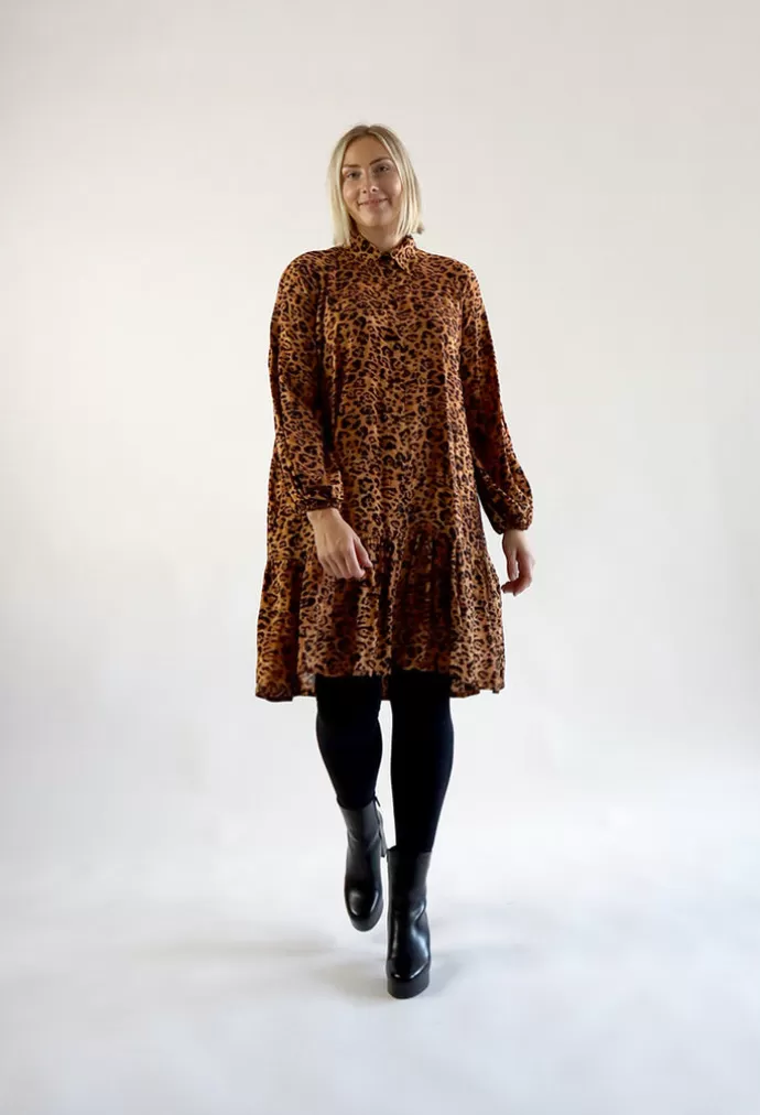 Miia Halmesmaa Shirt Dress Leopard