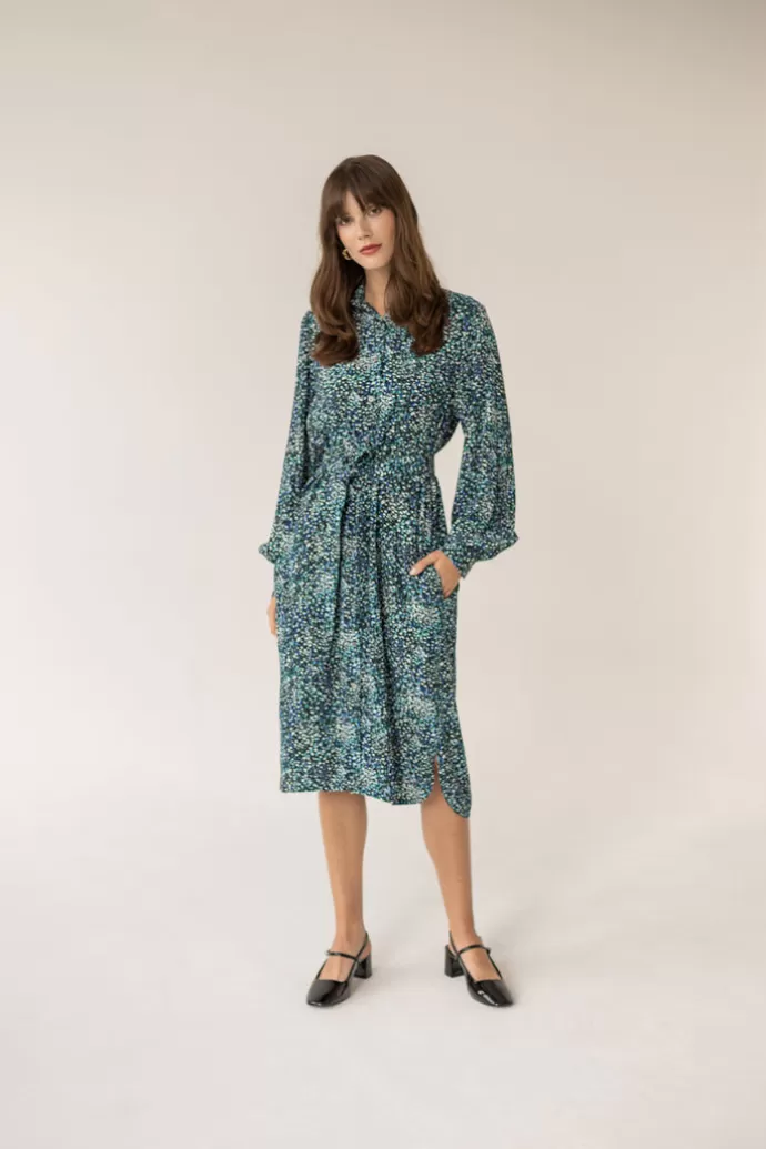 Enteliér Shirt Dress Midi Small Print