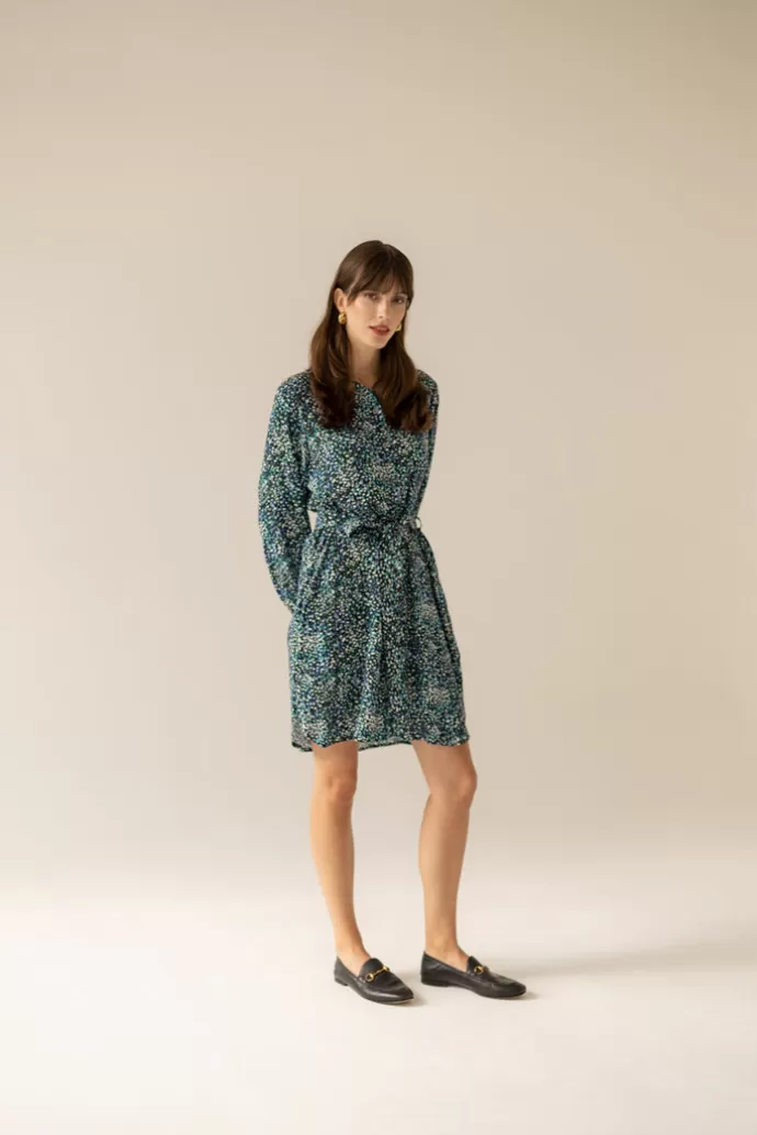 Enteliér Shirt Dress Small Print