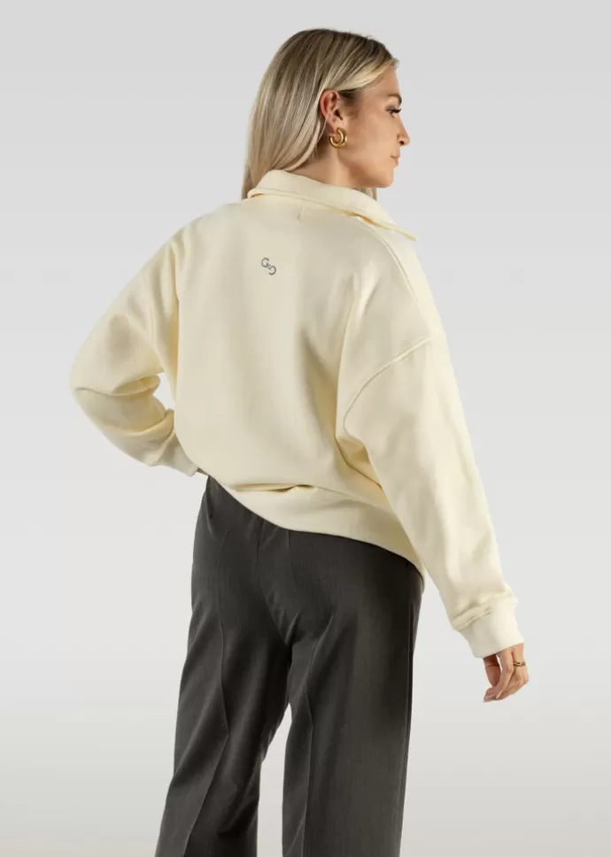 GUAJA. Sidney Pullover Pastel Yellow