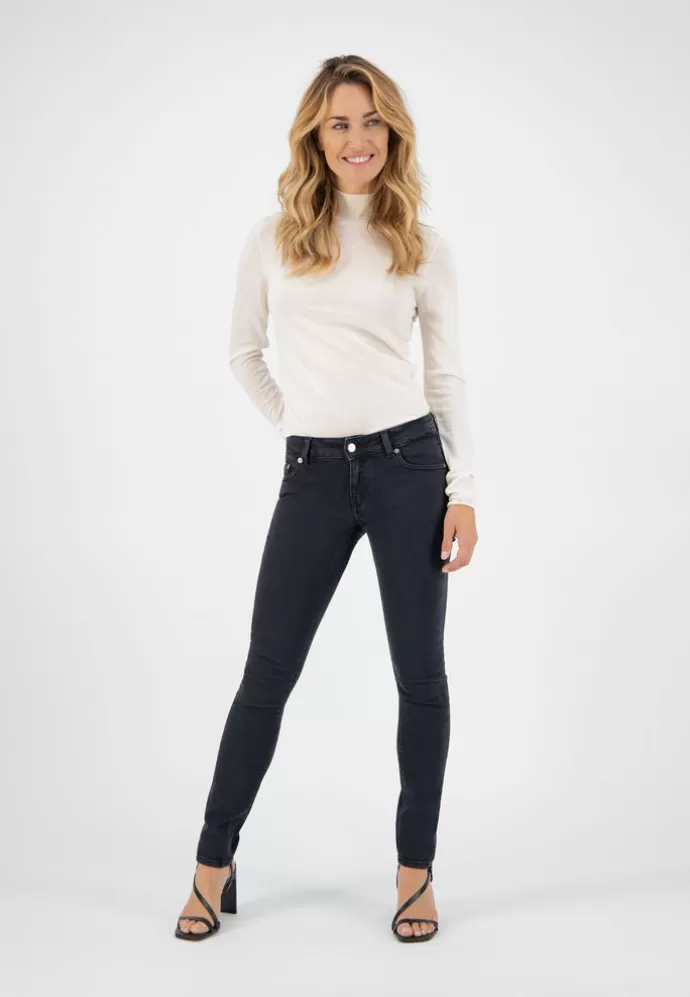 MUD Jeans Skinny Lilly Farkut Stone Black