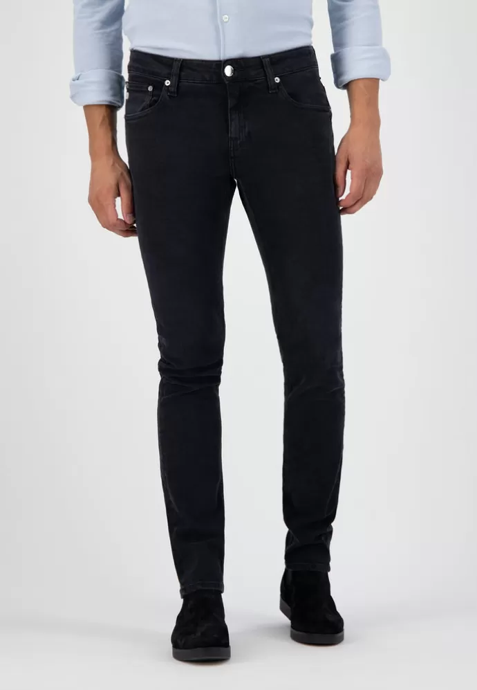 Sale MUD Jeans Slim Lassen Farkut Stone Black