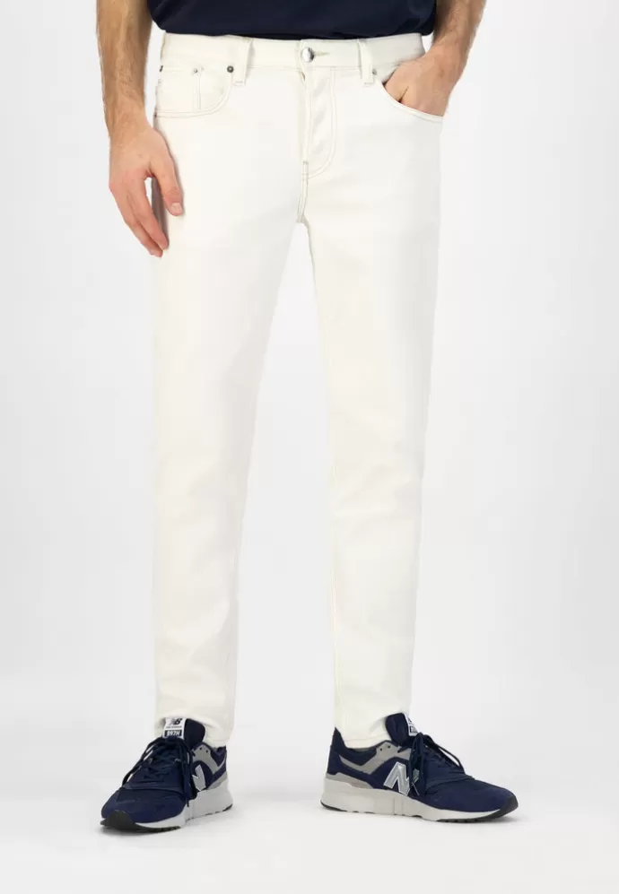 Clearance MUD Jeans Slimmer Rick Farkut Off White