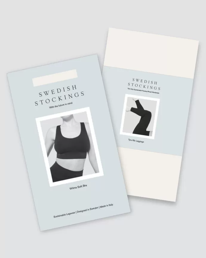 Outlet Swedish Stockings Softwear Set Tyra Leggings & Wilma Soft Bra