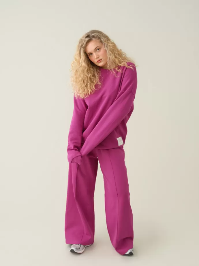 MAINIO Superpower Oversized Huppari Fuksia