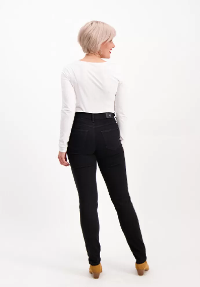 Very Nice Suzie Super Strech Skinny Farkut Musta