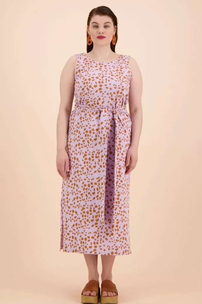 KAIKO Tank Midi Dress Mauve Safari