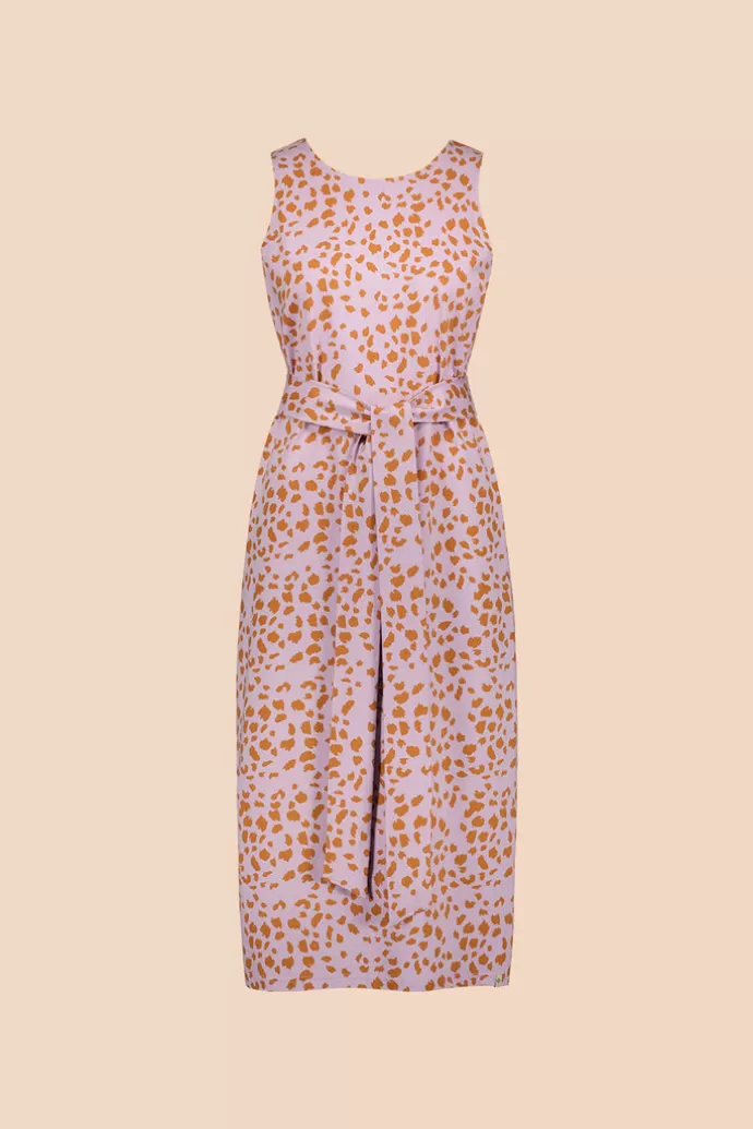 KAIKO Tank Midi Dress Mauve Safari