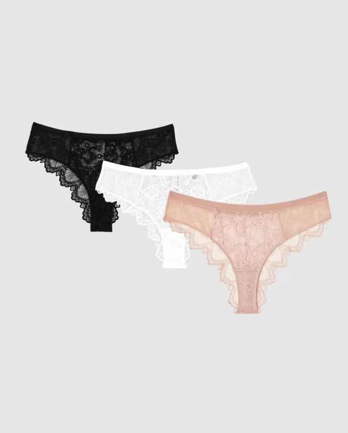 Flash Sale UNDERSTATEMENT Tres Cheeky 3-Pack Neutraalit Varit