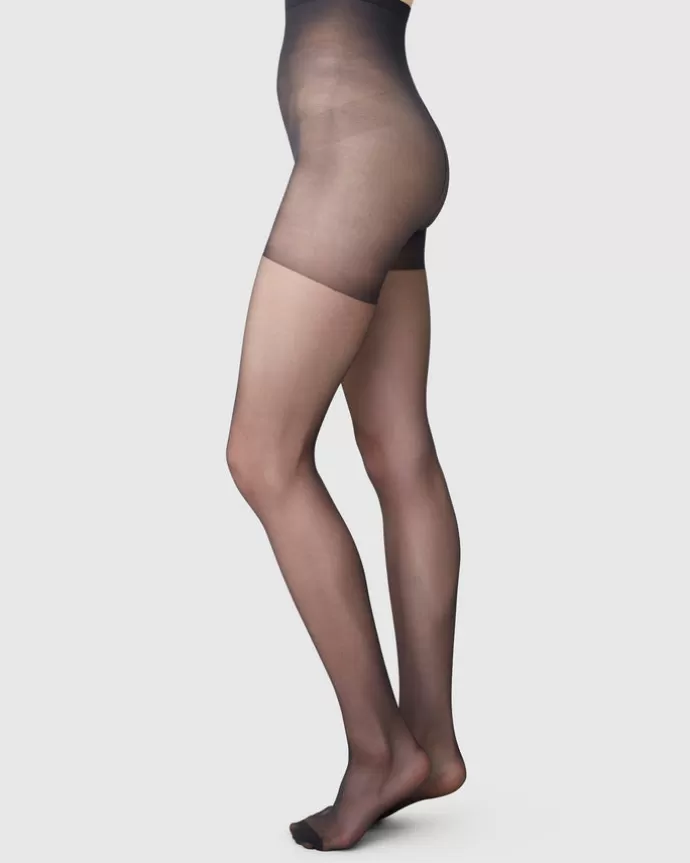 Best Sale Swedish Stockings Tuva Sculpting Tights Black