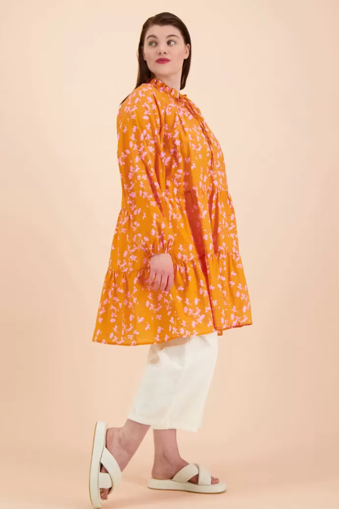 KAIKO Voluminous Tunic Cherry Garden