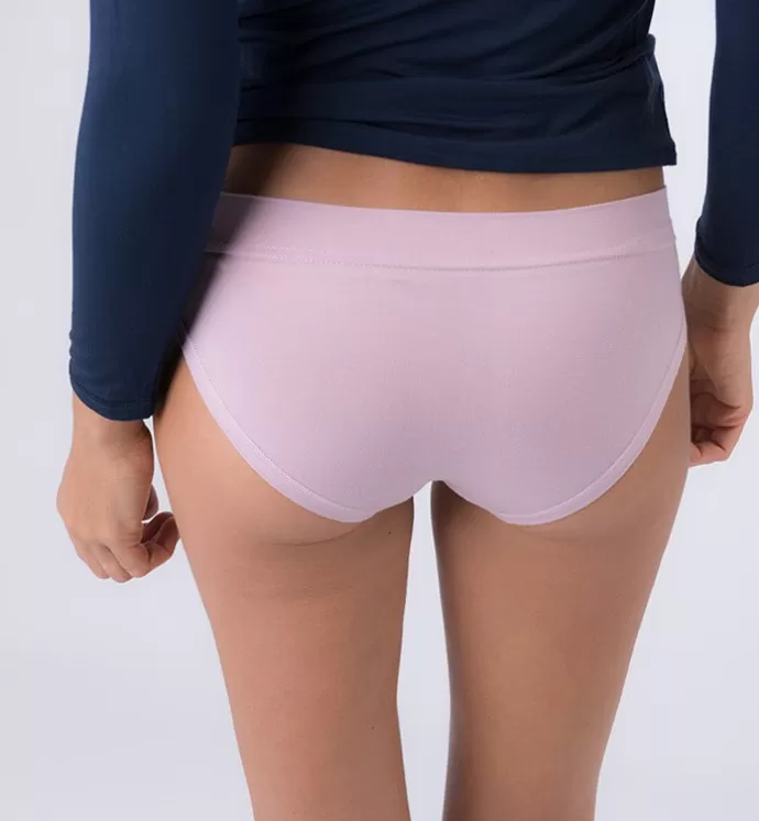 Sale CASAGiN Women'S Briefs Natural Fabric Powder Pink - 2 Pack