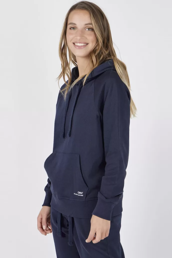 Off With Nature Women'S Hoodie Blue