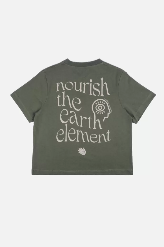 Trendsplant Women'S X Equilibrium Nourish T-Shirt Kelp