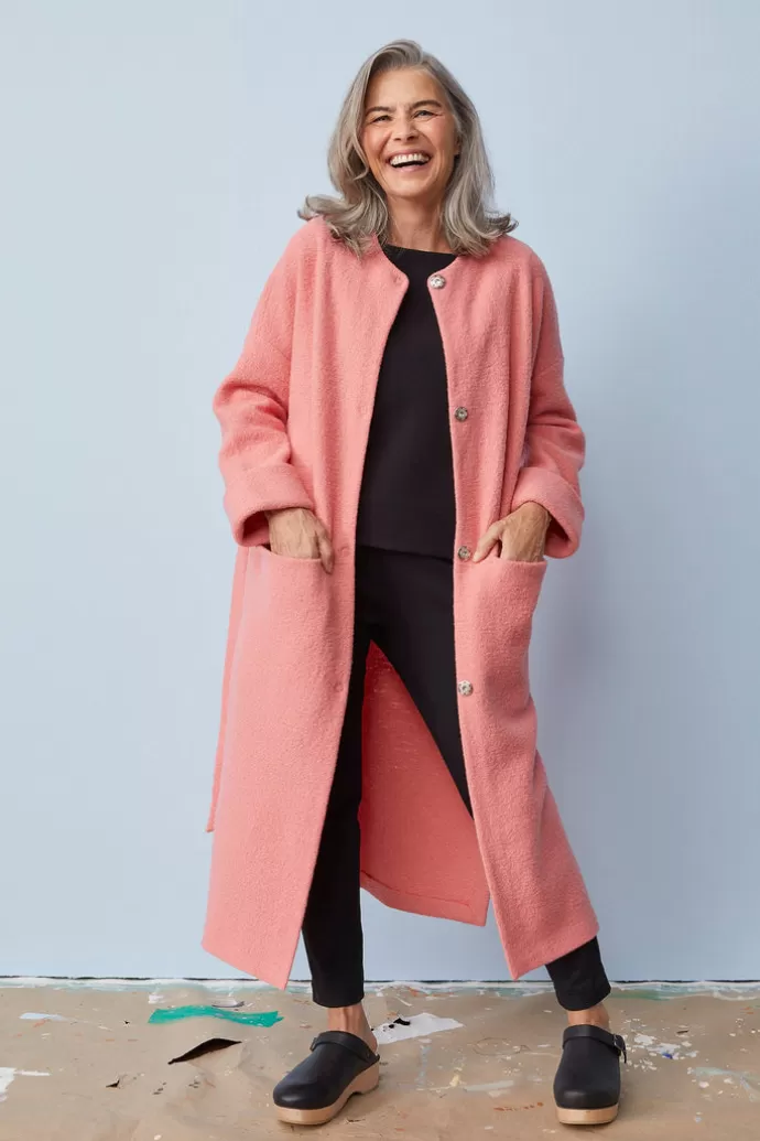 Papu Wool Jacket True Coral