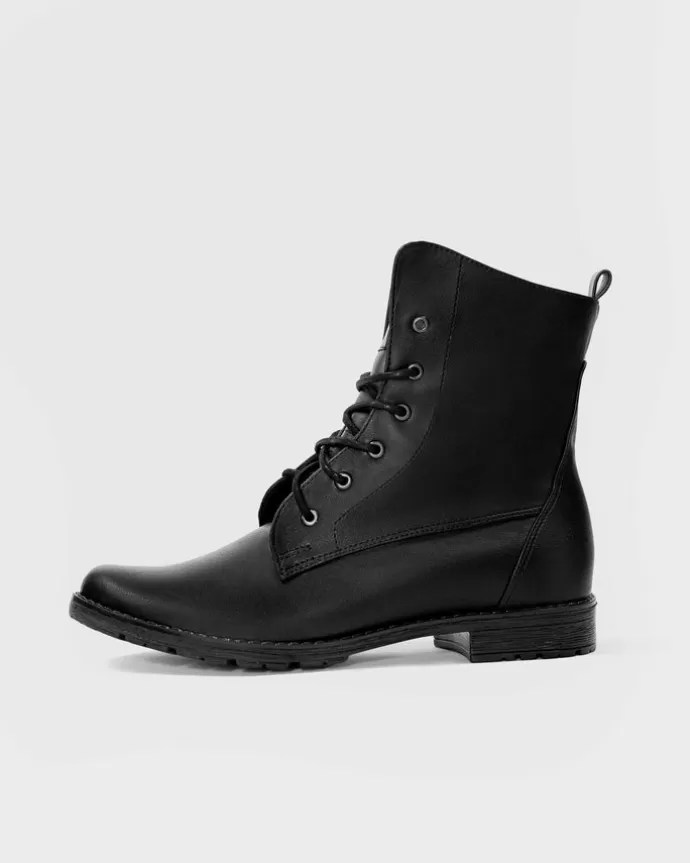 Store BOHEMA Workers No. 2 Boots Desserto® Cactus Leather Black